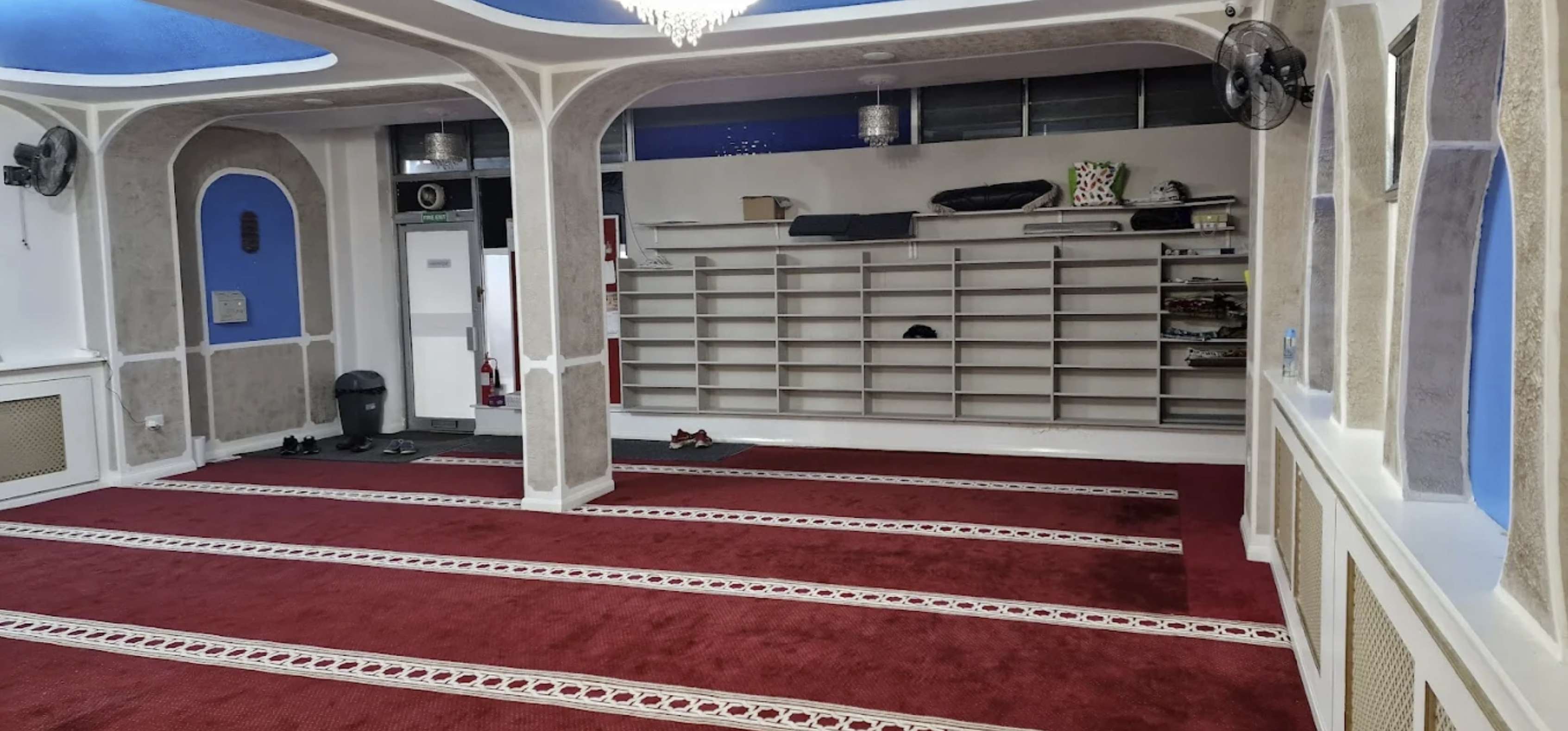 Aldershot Islamic Centre prayer hall